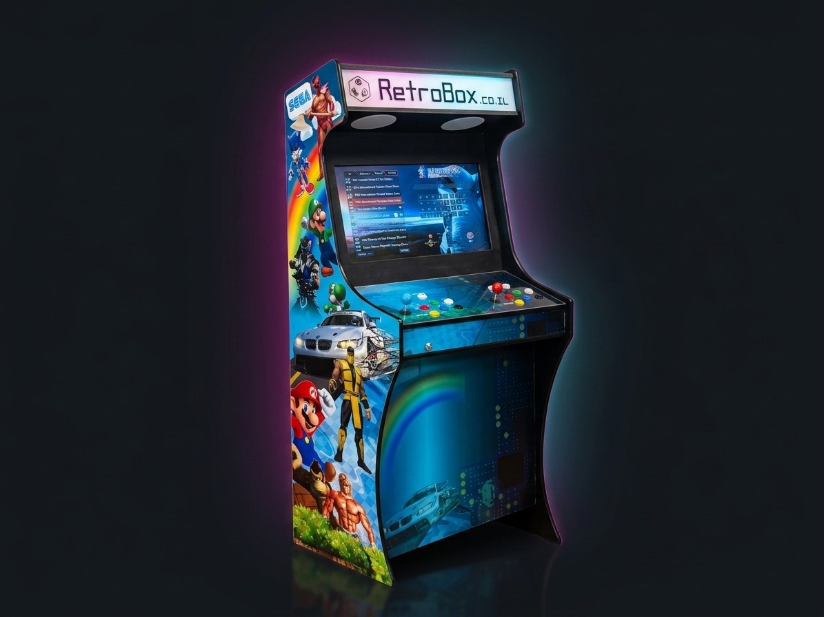 מכונת ארקייד RetroBOX בהתאמה אישית